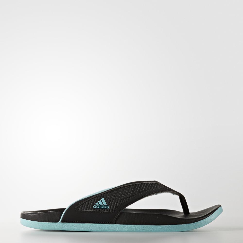 Slapi Adidas Adilette Comfort Dama Romania - Negrii/Verde Menta S81198